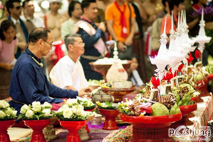 งานพิธีไหว้ครู &ldquo; นบไหว้สา ครูบาอาจารย์ศิลป์ &rdquo; คณะวิจิตรศิลป์ มช. 2554