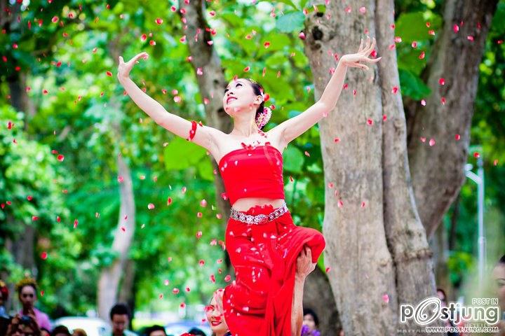 งานพิธีไหว้ครู &ldquo; นบไหว้สา ครูบาอาจารย์ศิลป์ &rdquo; คณะวิจิตรศิลป์ มช. 2554