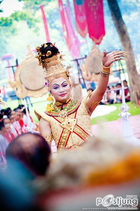 งานพิธีไหว้ครู &ldquo; นบไหว้สา ครูบาอาจารย์ศิลป์ &rdquo; คณะวิจิตรศิลป์ มช. 2554