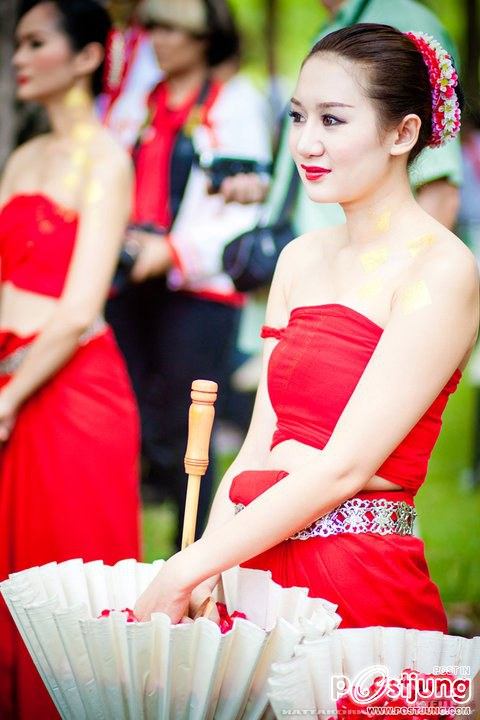 งานพิธีไหว้ครู &ldquo; นบไหว้สา ครูบาอาจารย์ศิลป์ &rdquo; คณะวิจิตรศิลป์ มช. 2554