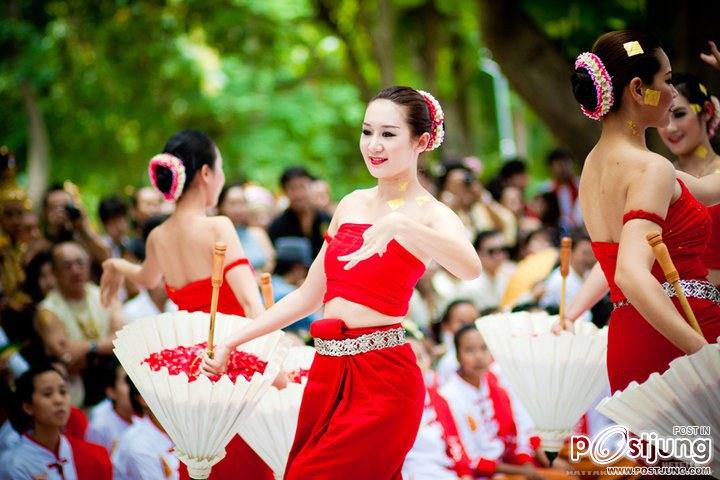 งานพิธีไหว้ครู &ldquo; นบไหว้สา ครูบาอาจารย์ศิลป์ &rdquo; คณะวิจิตรศิลป์ มช. 2554