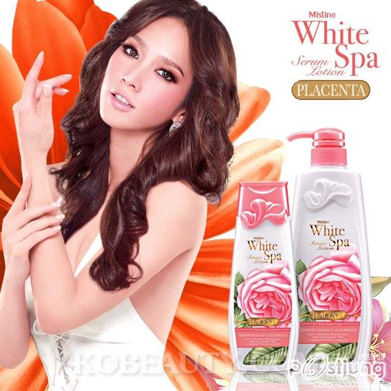 โชว์ผิวสวยไปกับ"อั้ม พัชราภา"ใน Mistine White Spa Serum Lotion !!!