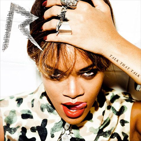 ปกอัลบั้ม Rihanna &ndash; &lsquo;TALK THAT TALK&rsquo; !! (Deluxe cover)