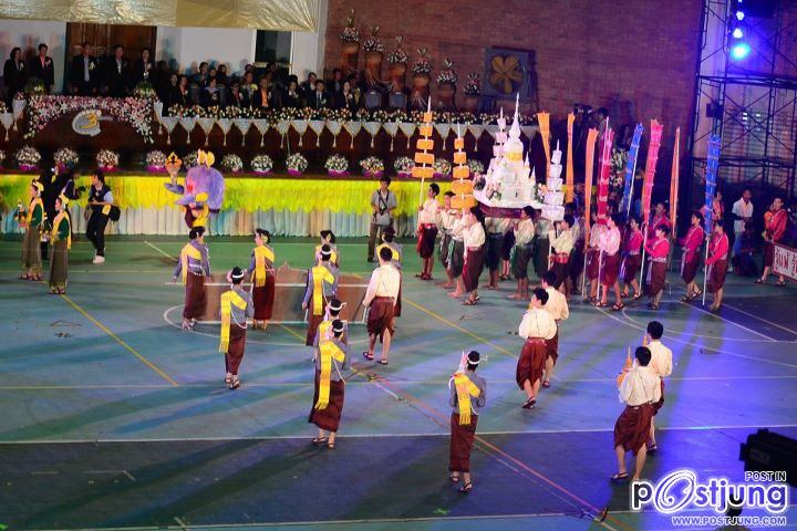 พิธีเปิด"ปูแป้งเกมส์" กีฬาสาธิตสามัคคีครั้งที่ 36
