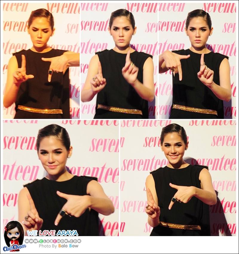 ชมพู่ อารยา กับรางวัลSeventeen Choice Actress