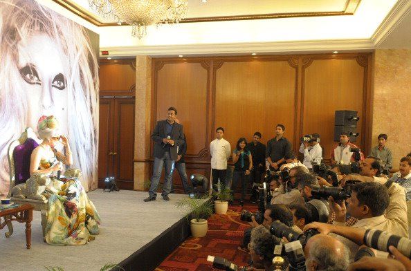 Lady Gaga:PRESS CONFERENCE IN INDIA