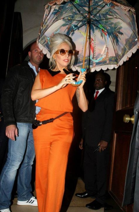 Lady Gaga Out & about in London