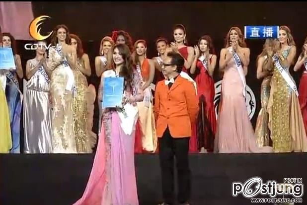 Miss International 2011 สาวไทยเข้ารอบ Top 15 พร้อมรางวัลชุดประจำชาติยอดเยี่ยม !!!