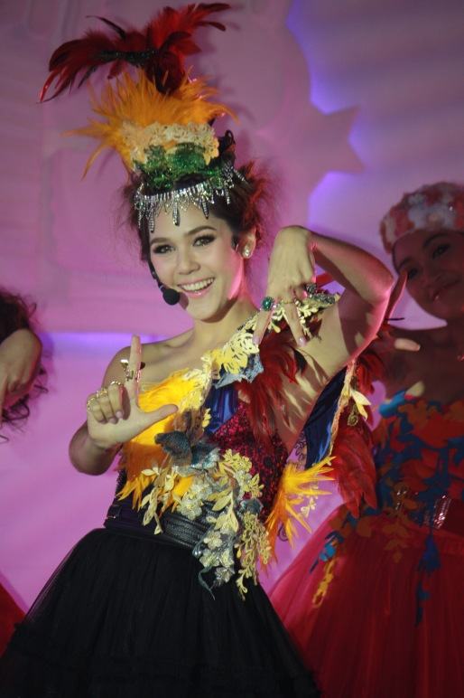 ชมพู่ อารยา ในมาดราชินีหมอรำ