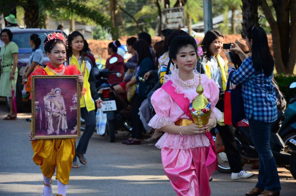 ขบวนแห่งานลอยกระทง มมส จัดยิ่งใหญ่