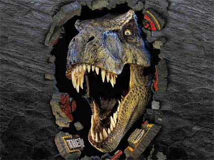แบบร่าง ไดโนเสาร์ ในเรื่อง Jurassic Park ค่ะ