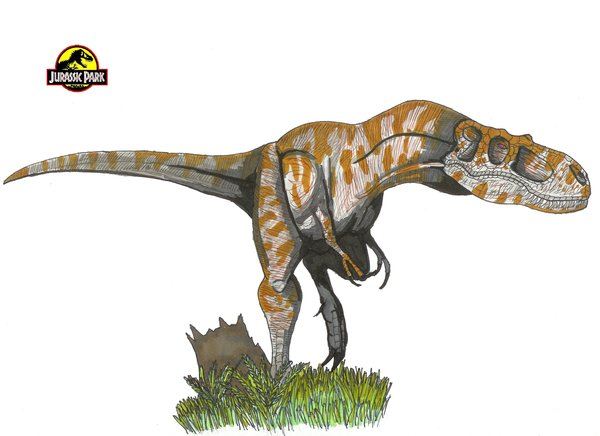 แบบร่าง ไดโนเสาร์ ในเรื่อง Jurassic Park ค่ะ