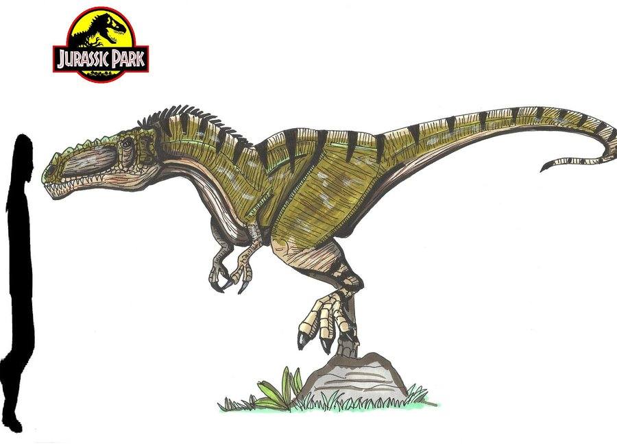 แบบร่าง ไดโนเสาร์ ในเรื่อง Jurassic Park ค่ะ