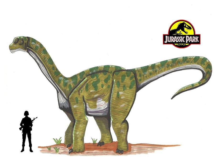แบบร่าง ไดโนเสาร์ ในเรื่อง Jurassic Park ค่ะ