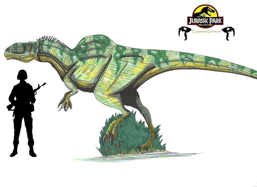 แบบร่าง ไดโนเสาร์ ในเรื่อง Jurassic Park ค่ะ