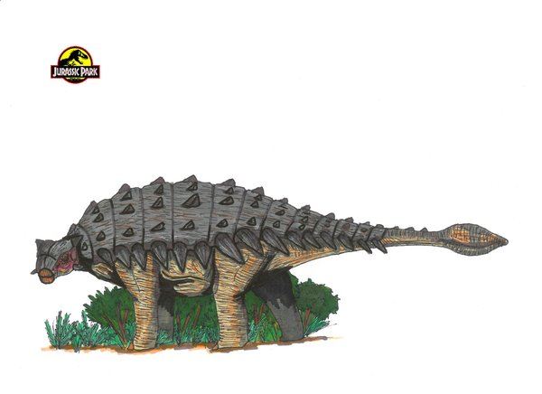 แบบร่าง ไดโนเสาร์ ในเรื่อง Jurassic Park ค่ะ
