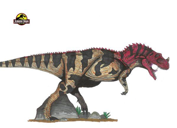 แบบร่าง ไดโนเสาร์ ในเรื่อง Jurassic Park ค่ะ