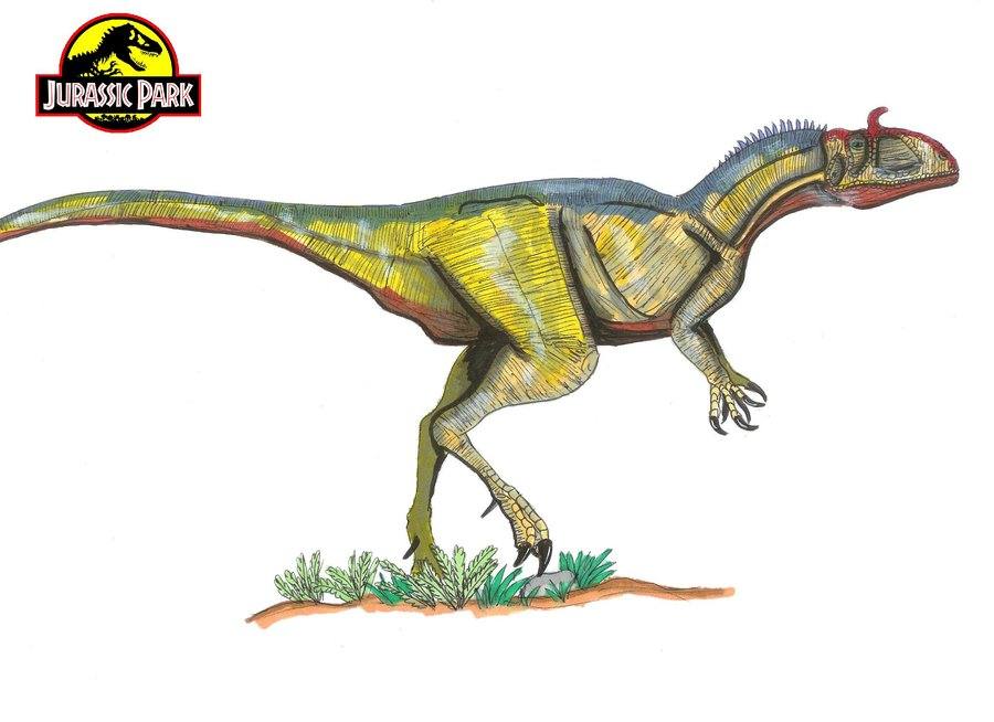 แบบร่าง ไดโนเสาร์ ในเรื่อง Jurassic Park ค่ะ