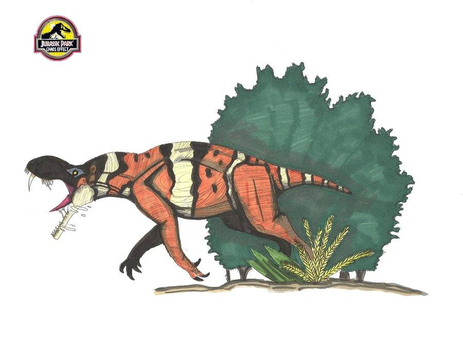แบบร่าง ไดโนเสาร์ ในเรื่อง Jurassic Park ค่ะ