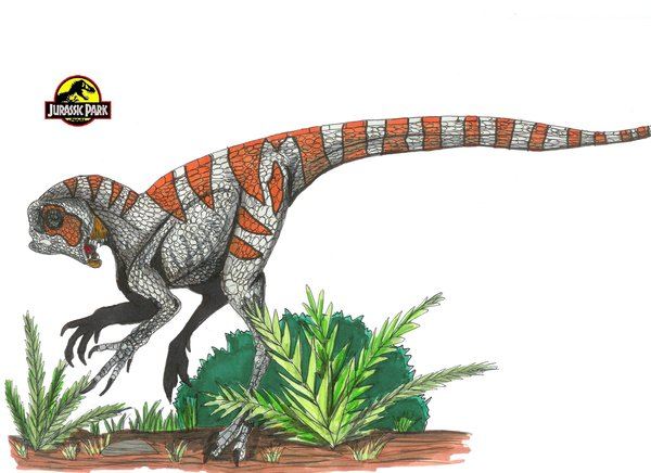 แบบร่าง ไดโนเสาร์ ในเรื่อง Jurassic Park ค่ะ