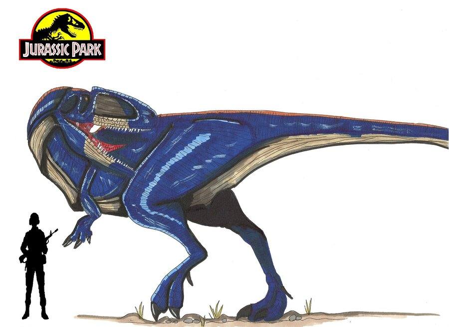 แบบร่าง ไดโนเสาร์ ในเรื่อง Jurassic Park ค่ะ