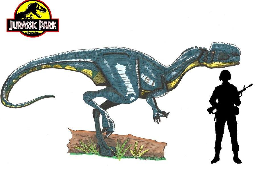 แบบร่าง ไดโนเสาร์ ในเรื่อง Jurassic Park ค่ะ