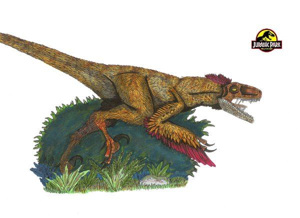 แบบร่าง ไดโนเสาร์ ในเรื่อง Jurassic Park ค่ะ