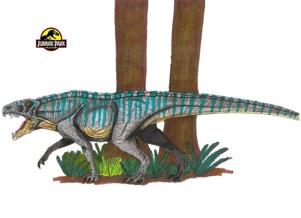 แบบร่าง ไดโนเสาร์ ในเรื่อง Jurassic Park ค่ะ