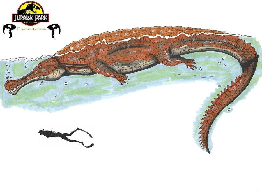 แบบร่าง ไดโนเสาร์ ในเรื่อง Jurassic Park ค่ะ