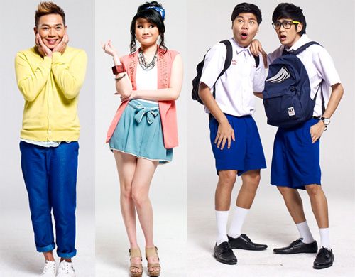 รถเมล์ - เพ็ชร จูงมือหวาน ถ่ายโปสเตอร์ รักสุดท้าย ป้ายหน้า