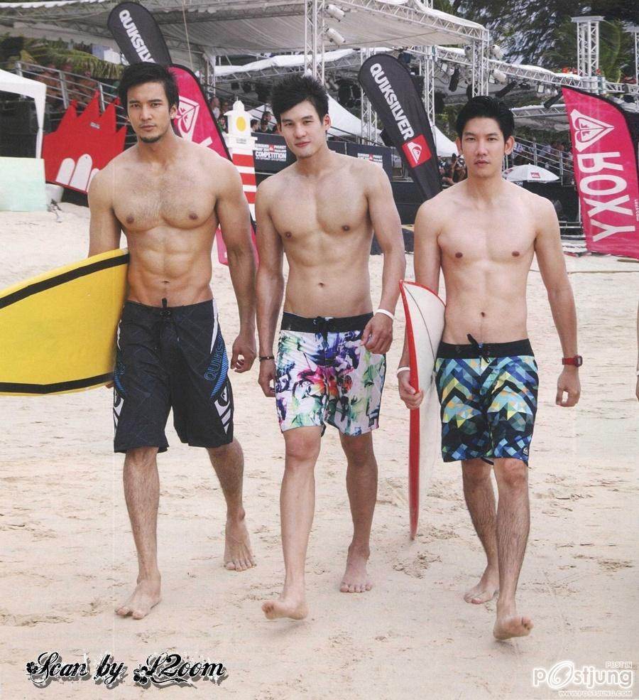 7 หนุ่มหล่อ ออนเดอะบีช @ VOLUME vol. 7 no.156 October 2011