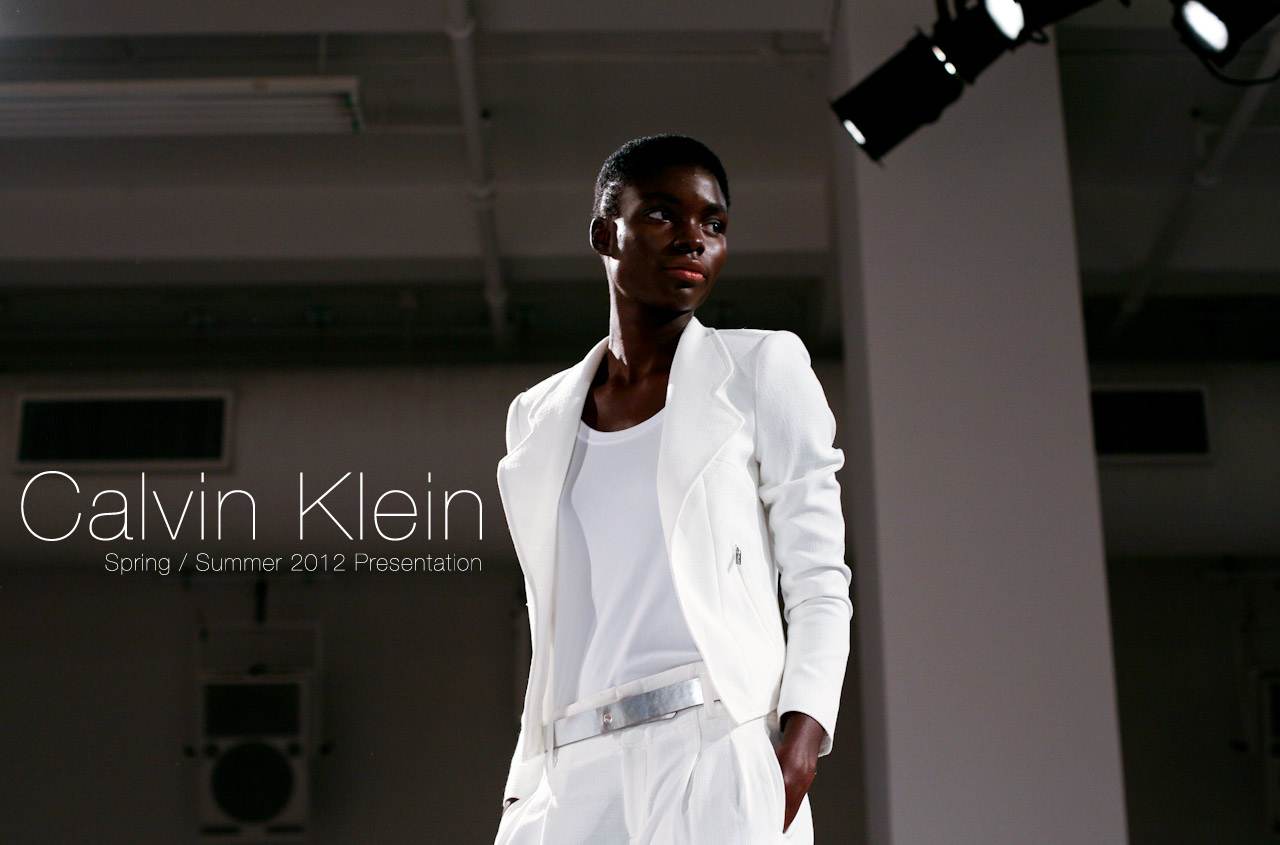 CALVIN KLEIN SPRING 2012 PRESENTATION