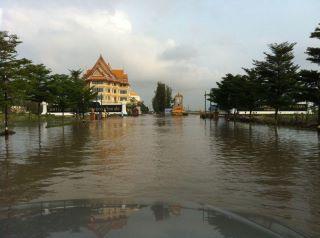 มหาวิทยาลัยมหาจุฬาลงกรณราชวิทยาลัย น้ำท่วม