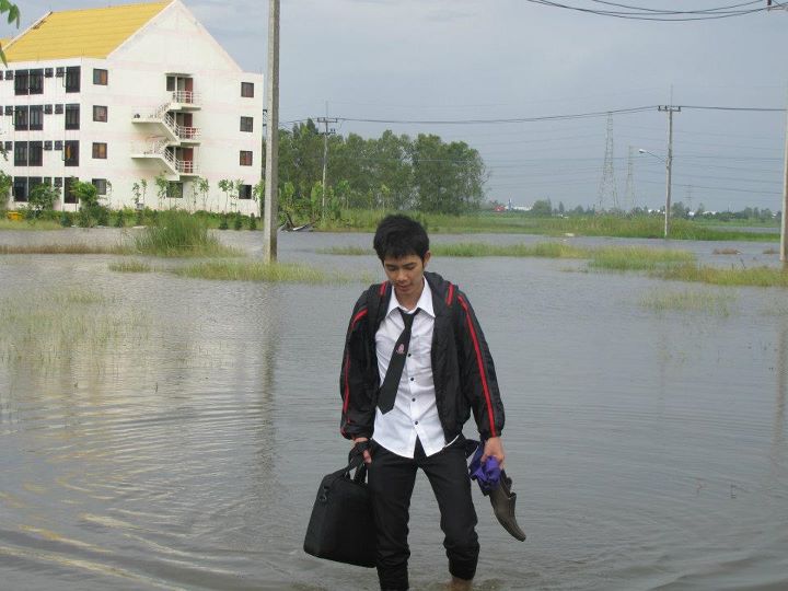 มหาวิทยาลัยมหาจุฬาลงกรณราชวิทยาลัย น้ำท่วม
