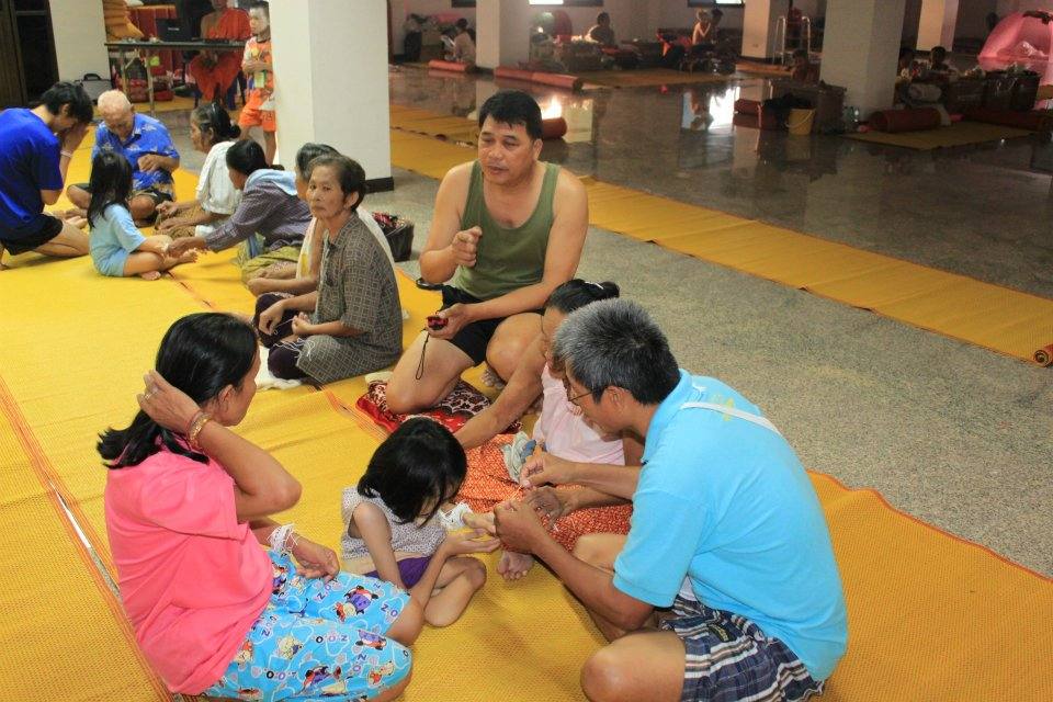 มหาวิทยาลัยมหาจุฬาลงกรณราชวิทยาลัย น้ำท่วม