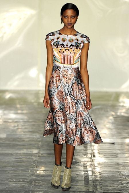 LONDON FASHION WEEK: MARY KATRANTZOU FALL 2011