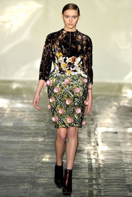 LONDON FASHION WEEK: MARY KATRANTZOU FALL 2011
