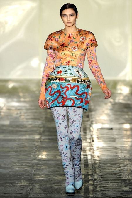LONDON FASHION WEEK: MARY KATRANTZOU FALL 2011