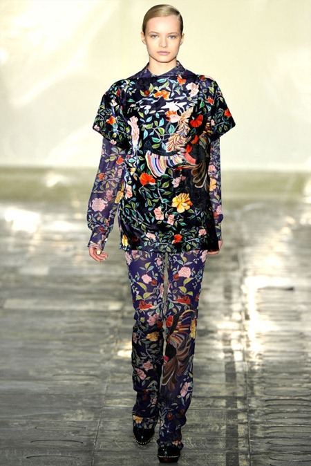 LONDON FASHION WEEK: MARY KATRANTZOU FALL 2011