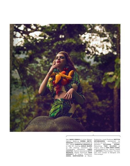 POP MAGAZINE: SAMANTHA GRADOVILLE BY PHOTOGRAPHERS SEAN & SENG