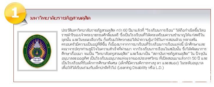 10 อันดับมหาวิทยาลัยราชภัฏดีที่สุด2554