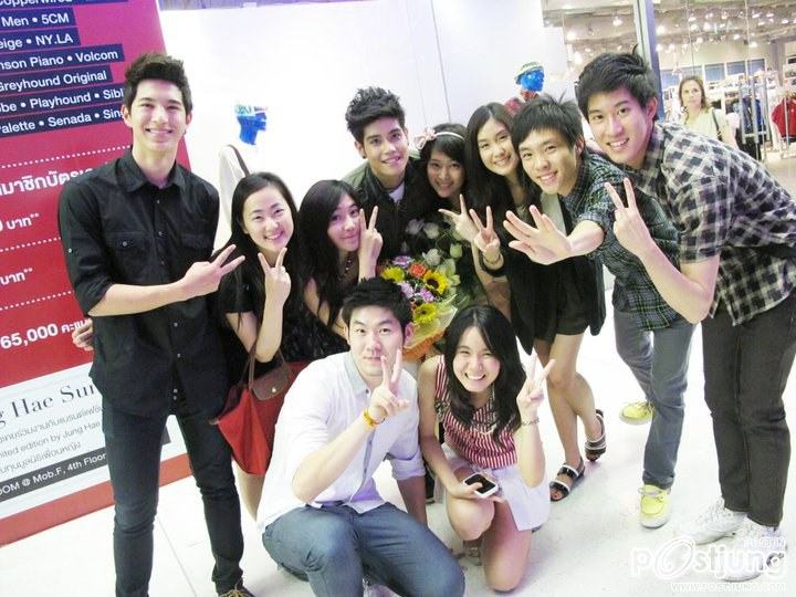 น้องบาส เทพวรรณ ทูตกิจกรรมและนักบาสม.ธรรมศาสตร์ หล่อดีค่ะ