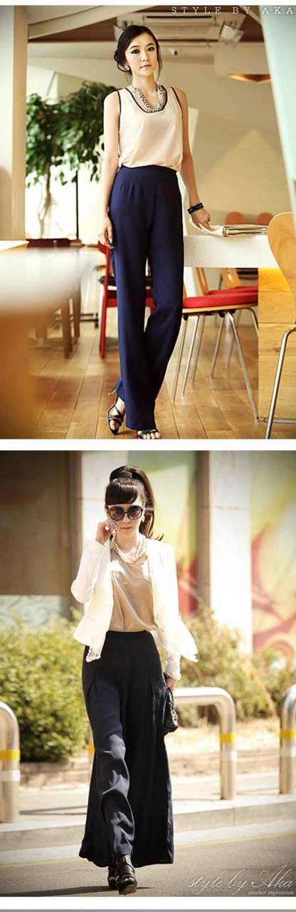 แฟชั่นกางเกงขาใหญ่... ใส่ยังไงให้สวย