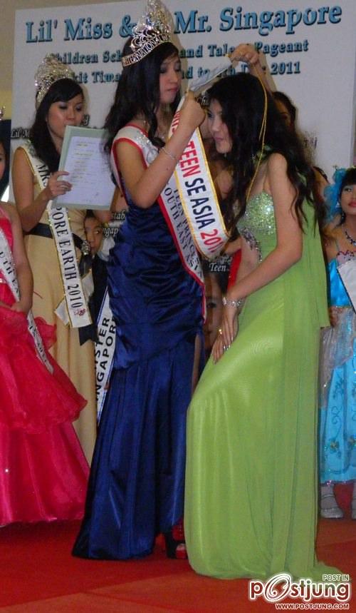 เด็กไทยคว้าตำแหน่ง Miss & Mister Teen SE ASIA 2012 ที่ประเทศสิงค์โปร์