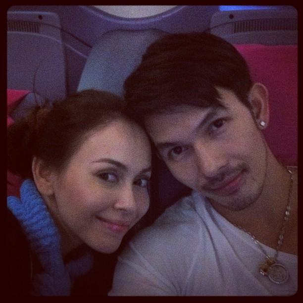 ภาพความหวานของคู่รักดาราใน "Instragram"