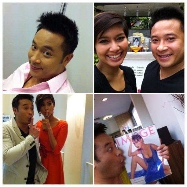ภาพความหวานของคู่รักดาราใน "Instragram"