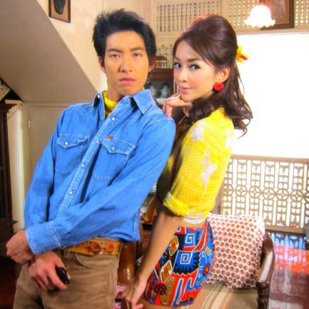 ภาพการฟิตติ้งละครเรื่องใหม่"เอ็กแซ็กท์"เรื่อง"นางสิงห์สะบัดช่อ"