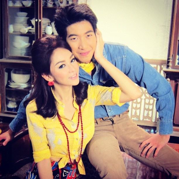 ภาพการฟิตติ้งละครเรื่องใหม่"เอ็กแซ็กท์"เรื่อง"นางสิงห์สะบัดช่อ"