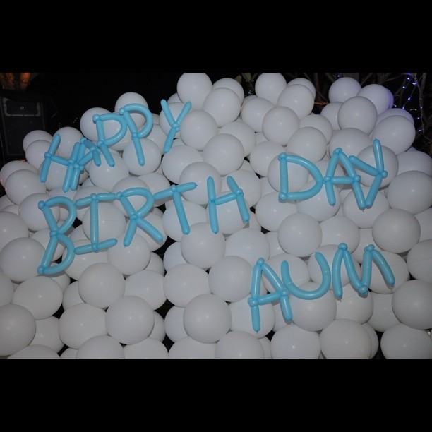 Pic : Aum Patcharapa's BirthDay Party