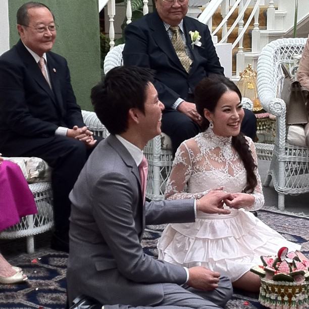 ภาพบรรยากาศงานหมั้นของ "หนิง ปณิตา" และ "จิน จรินทร์ ธนรรมวัฒนา"
